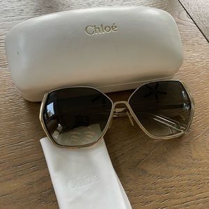 CHLOE Danae Sunglasses CE115S Gold
